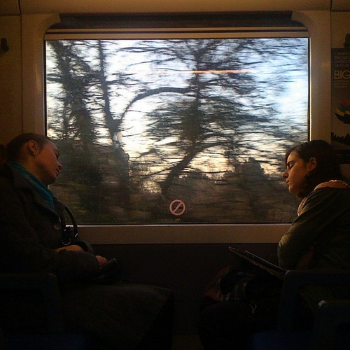 La imagen de la semana: “Passengers with tree and signal” de Fran Simó