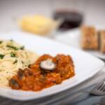 Martin Gallego &raquo; Espagueti amb sofregit de tomàquet i fredolics